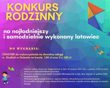 Konkurs Rodzinny na najładniejszy latawiec