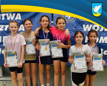 Gniewianki na Mistrzostwach Województwa Pomorskiego w Badmintonie