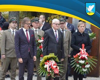 Las Szpęgawski - uroczystości za pomordowanych