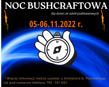 Noc Bushcraftowa w GOSiR w Gniewie