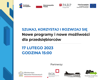 Poznaj nowe programy i możliwości finansowe – spotkanie dla przedsiębiorców w Gniewie