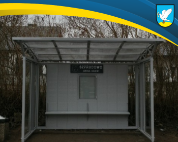 Kolejna nowa wiata przystankowa w Szprudowie