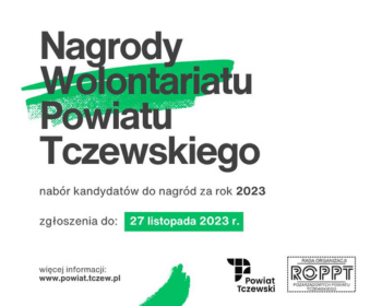 Nabór kandydatek i kandydatów do nagród wolontariatu za rok 2023