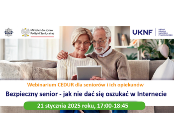 Seniorze, bądź bezpieczny
