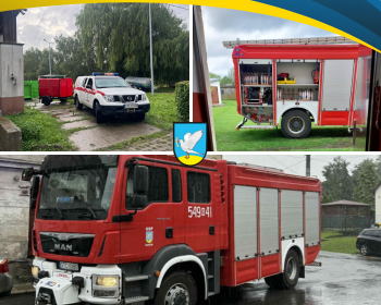 Ciężka służba dla druhów z gminnych jednostek OSP