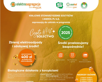Weź udział w programie „Czyste Sołectwo”!