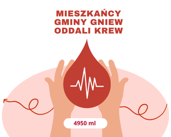 Mieszkańcy gminy Gniew oddali krew