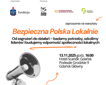 Bezpieczna Polska Lokalnie - bezpłatne warsztaty