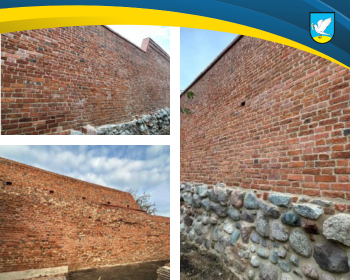 Zakończono realizację zadania pn. „Renowacja części murów obronnych Gniewie”