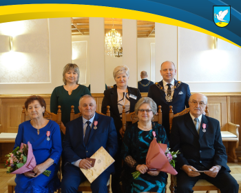 Uroczyste spotkanie z Jubilatami 50-lecia pożycia małżeńskiego