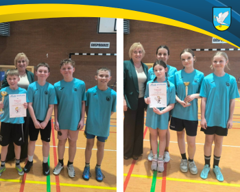 Gminne igrzyska dzieci w piłce siatkowej "2" dziewcząt i chłopców