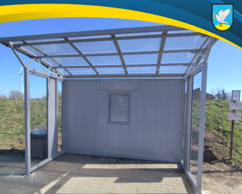 Nowa wiata przystankowa w Jeleniu